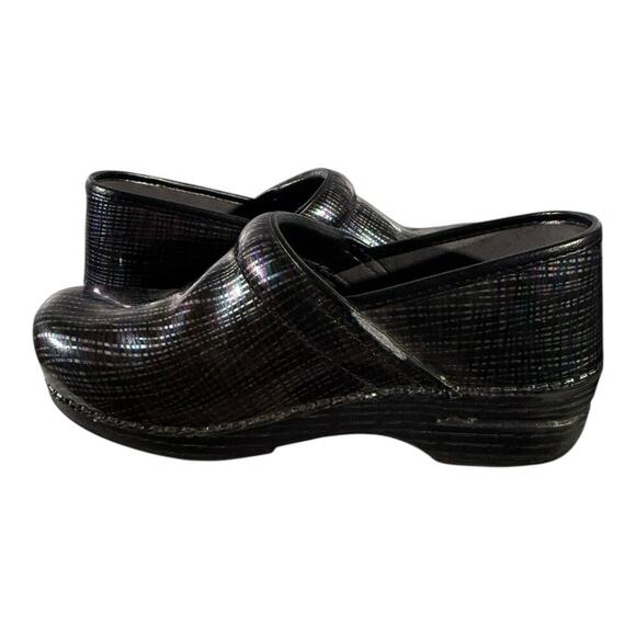 Dansko XP Women’s Career Clogs Size 38 EU Size 8 US Black Multicolor Leather - Picture 6 of 8
